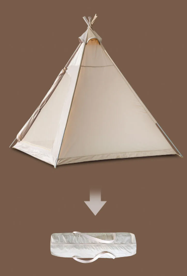 เต็นท์ BUNISE รุ่น P2410 OXFORD 210D ขนาด 220×220×220CM สีกากี_5